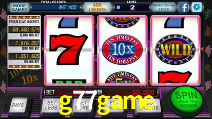 Descubra a Magia dos Jogos de Arcade no g77game